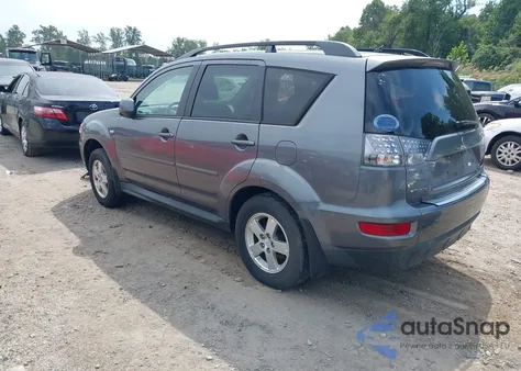 2010 Mitsubishi Outlander Es из США, поврежденный, VIN JA4AS2AW2AZ004037